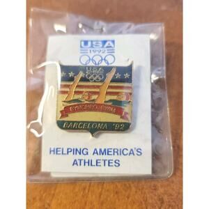 1992 Barcelona Spain Summer Olympic Games Synchro Swimming Team USA Pin New